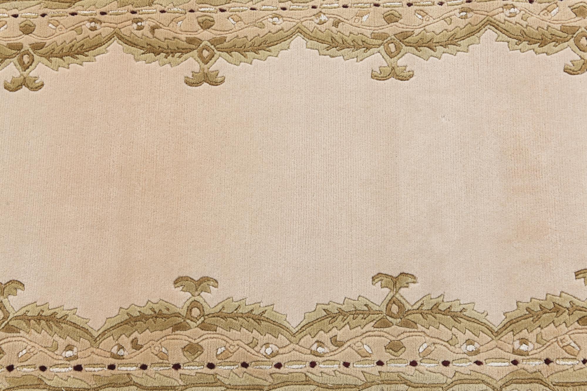 2' 9 x 9' 10 Hand Knotted Darya Wool Runner Rug
