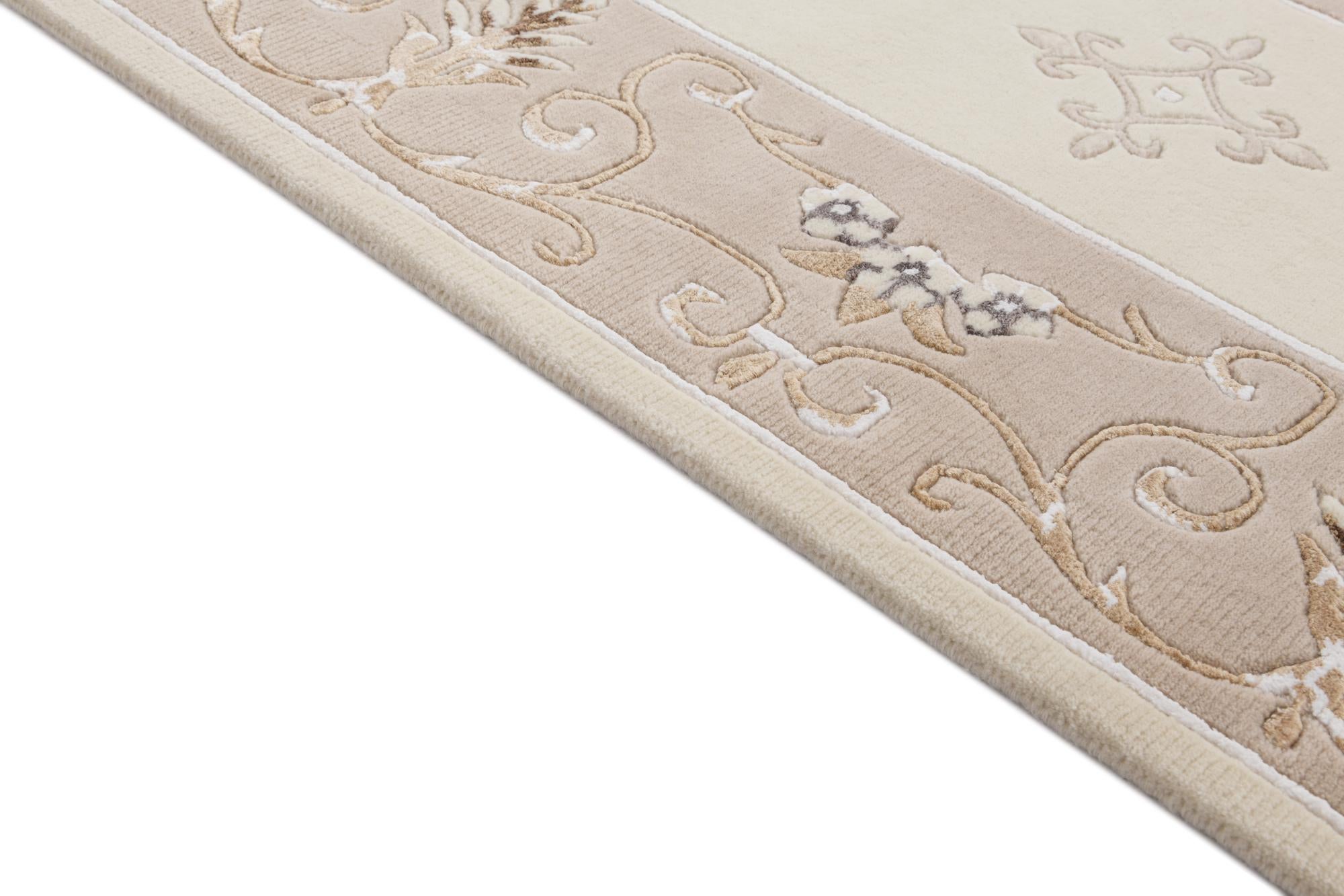 2' 9 x 9' 9 Hand Knotted Darya Wool Runner Rug
