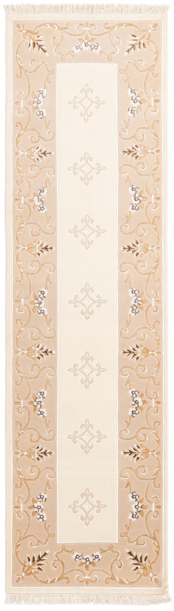 2' 9 x 9' 9 Hand Knotted Darya Wool Runner Rug