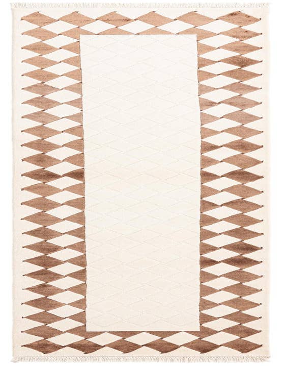 Detail image of 2' 7 x 9' 9 Hand Knotted Darya Wool Runner Rug