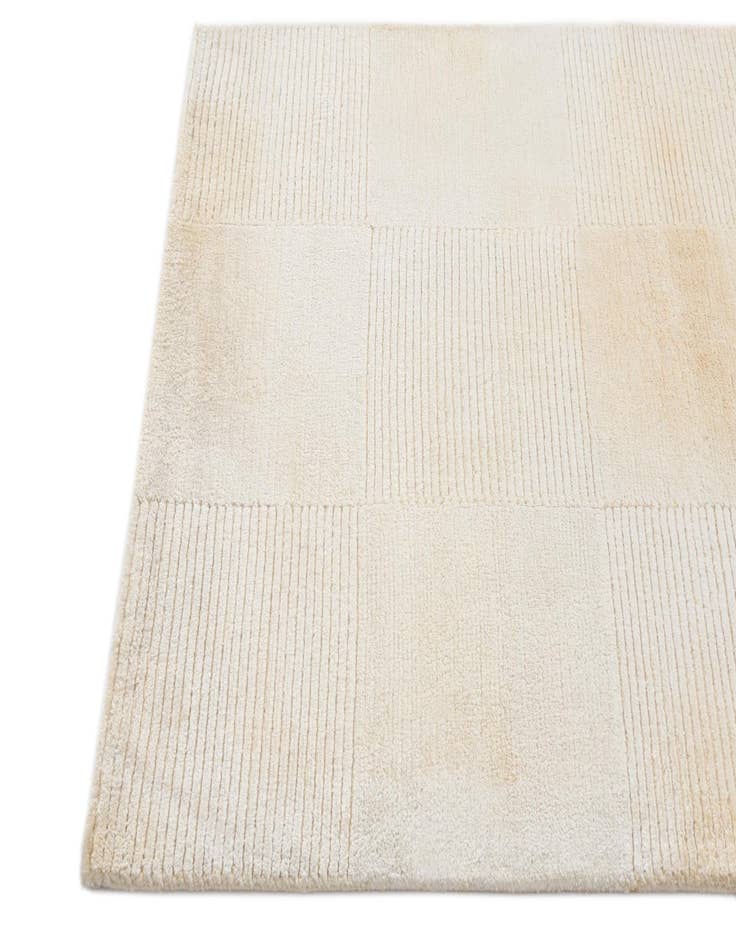 Detail image of 2' 8 x 9' 10 Hand Knotted Darya Wool Runner Rug