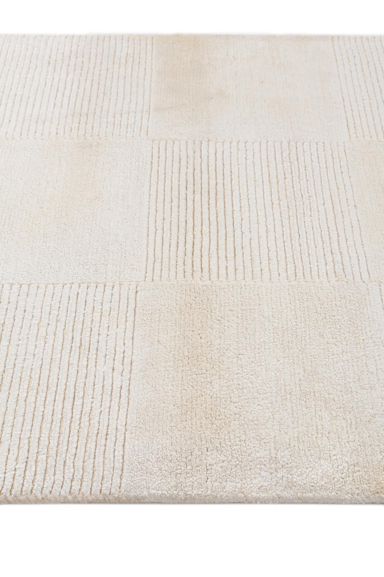 2' 8 x 9' 10 Hand Knotted Darya Wool Runner Rug