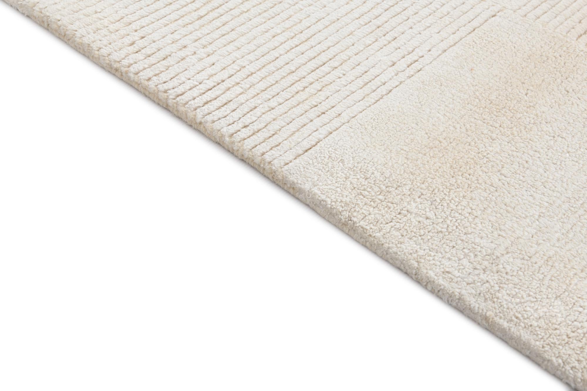 2' 8 x 9' 10 Hand Knotted Darya Wool Runner Rug