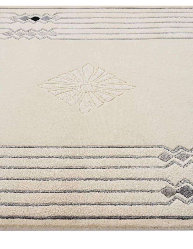 Detail image of 2' 7 x 10' 2  Hand Knotted Darya Wool Runner Rug