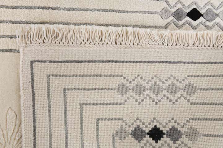2' 7 x 10' 2 Hand Knotted Darya Wool Runner Rug