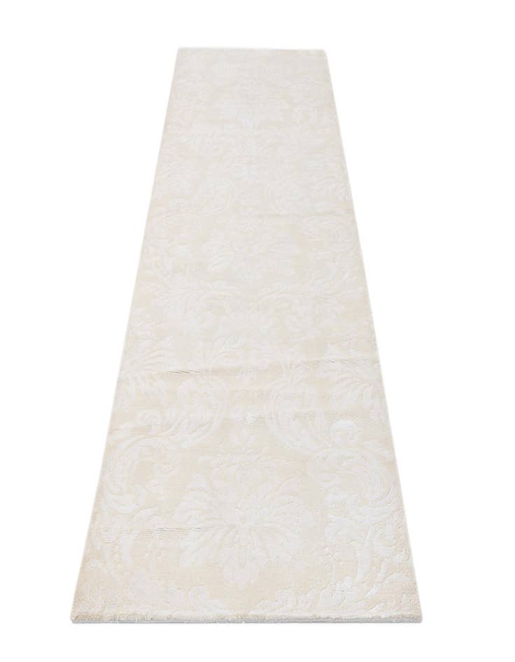 Detail image of 3' x 9' 11  Hand Knotted Darya Wool Runner Rug