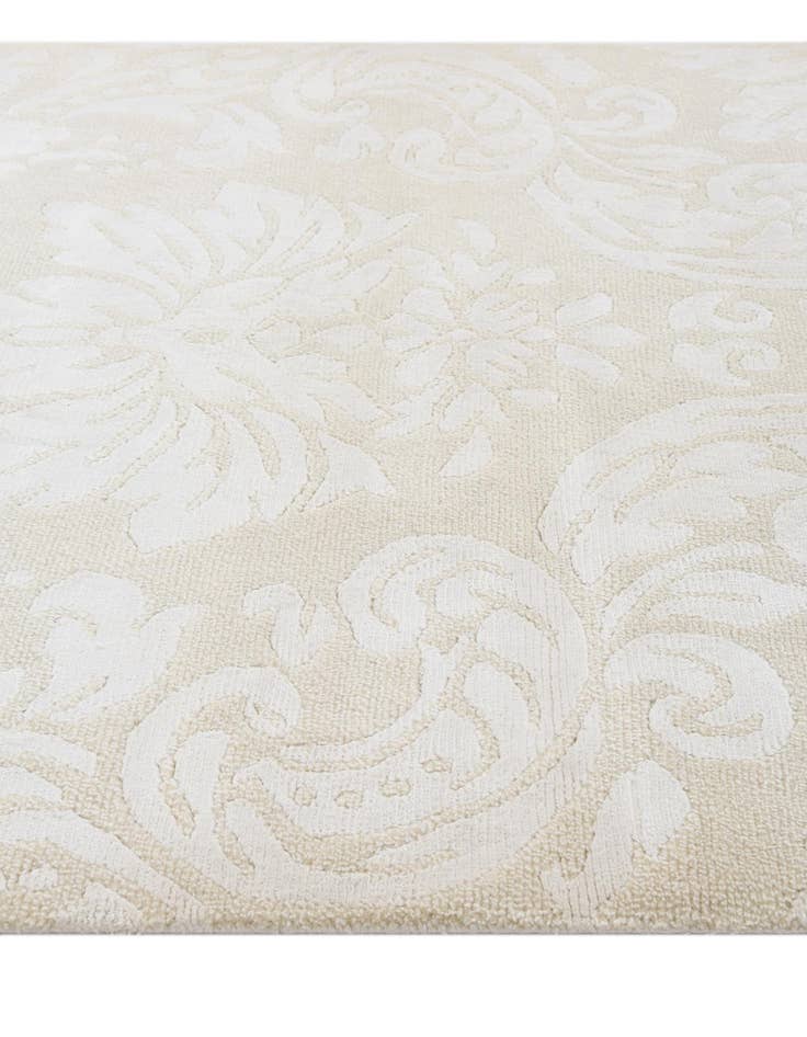 Detail image of 3' x 9' 11  Hand Knotted Darya Wool Runner Rug