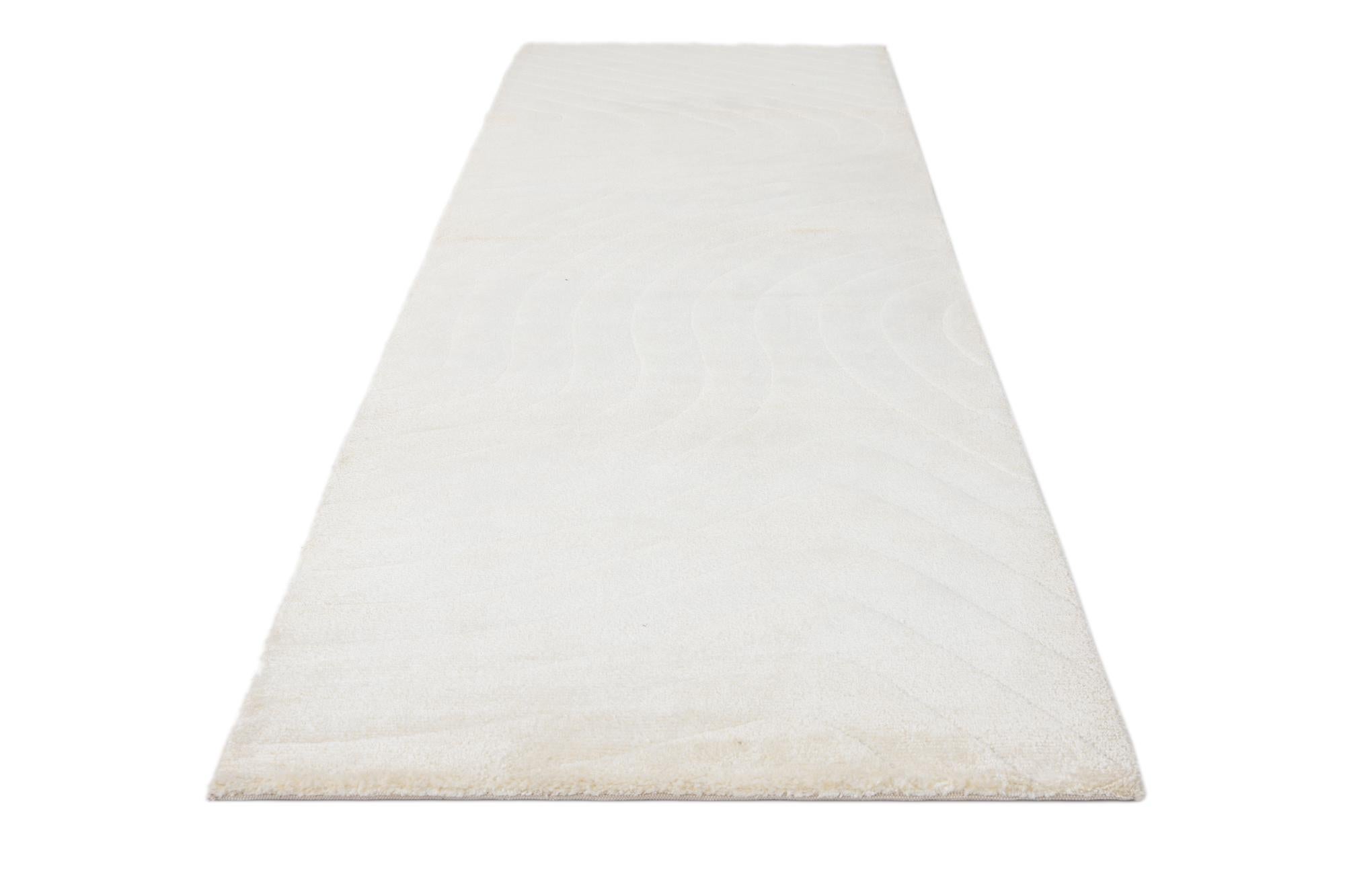 2' 7 x 9' 10 Hand Knotted Darya Wool Runner Rug