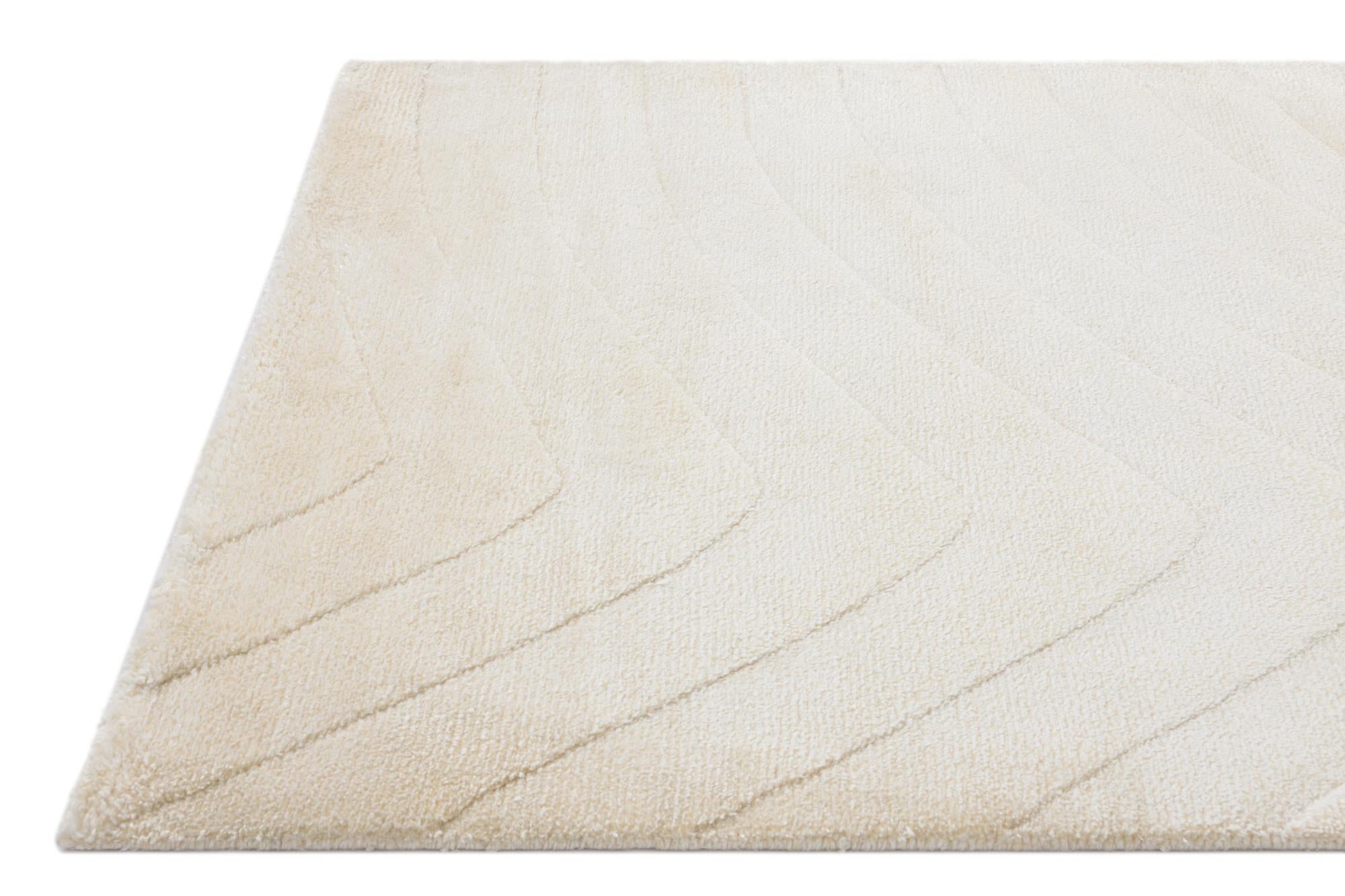 2' 7 x 9' 10 Hand Knotted Darya Wool Runner Rug