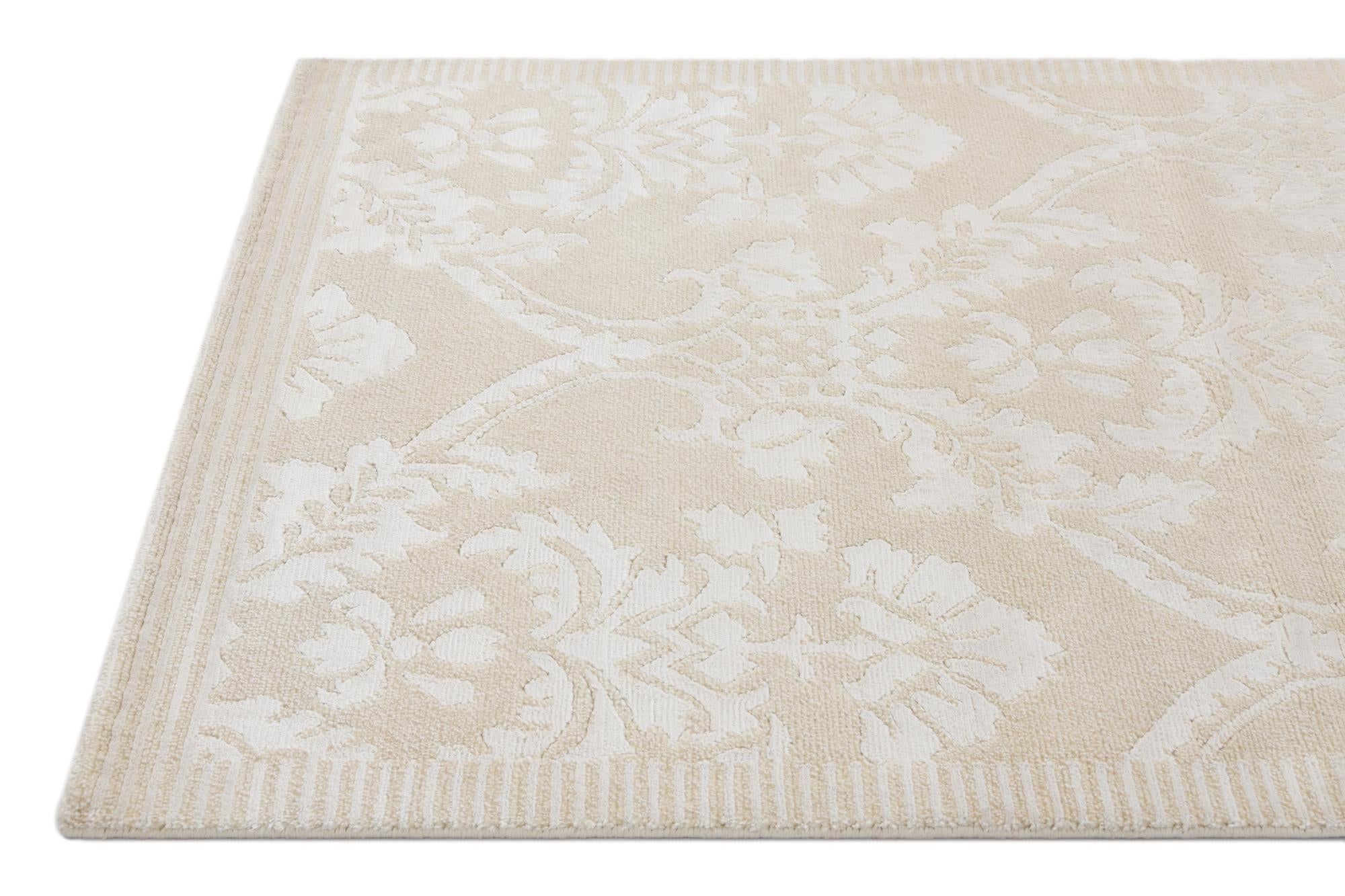 2' 11 x 10' Hand Knotted Darya Wool Runner Rug
