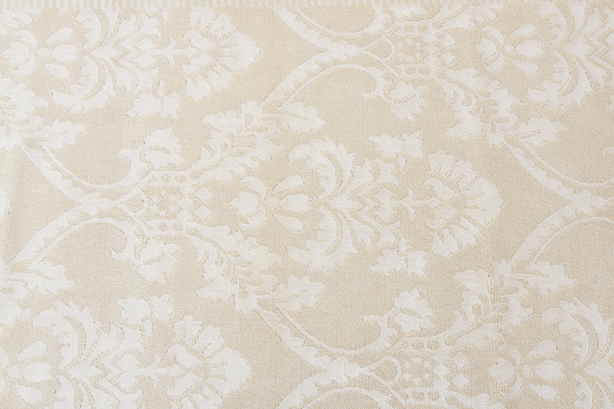 2' 11 x 10' Hand Knotted Darya Wool Runner Rug