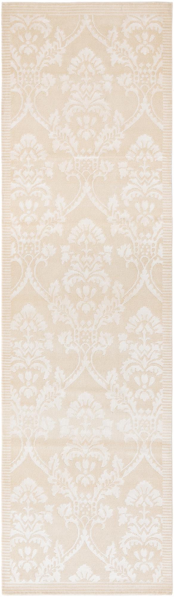 2' 11 x 10' Hand Knotted Darya Wool Runner Rug