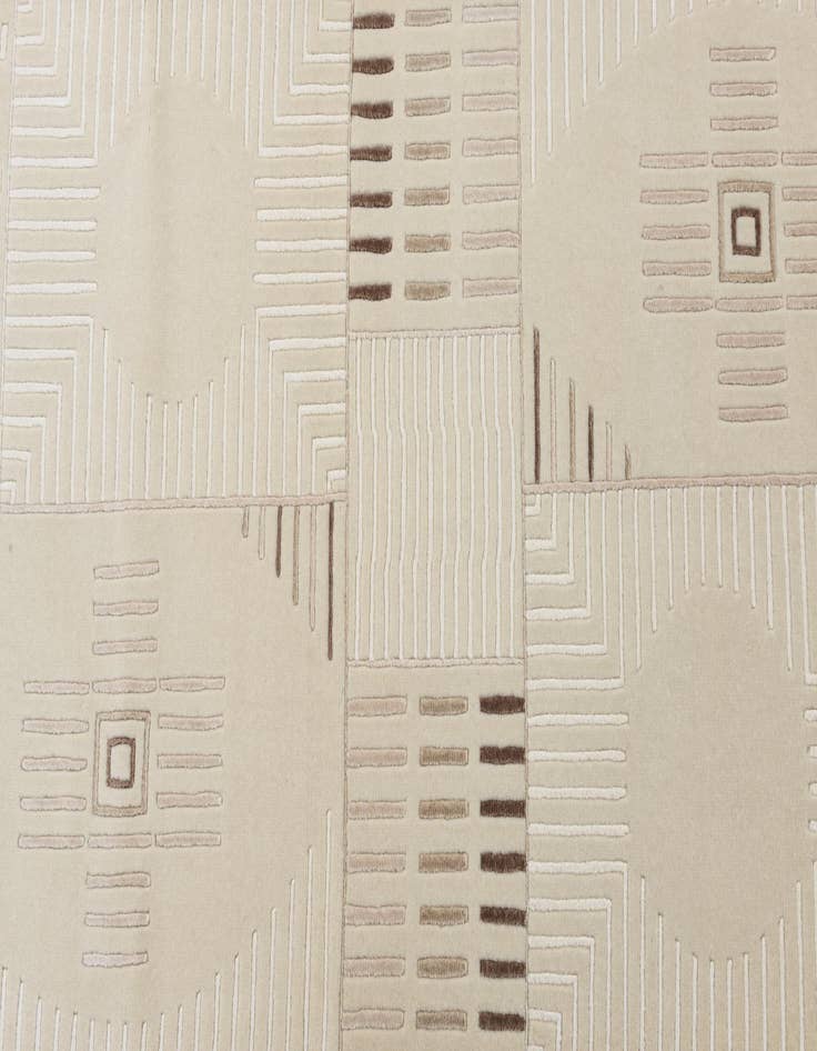 Detail image of 2' 7 x 9' 9  Hand Knotted Darya Wool Runner Rug