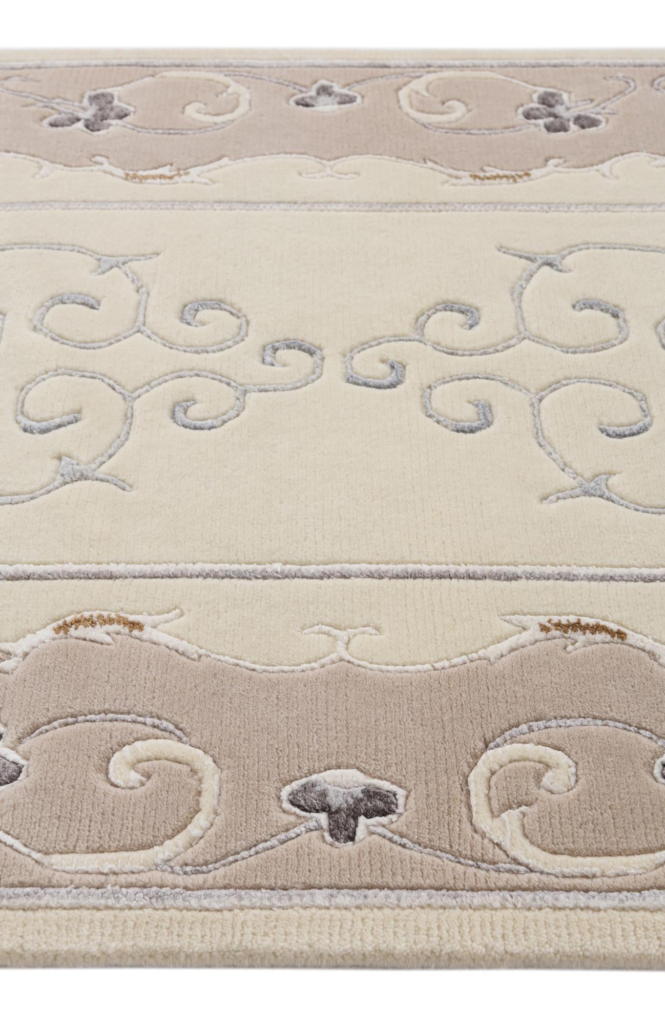 2' 8 x 10' Hand Knotted Darya Wool Runner Rug