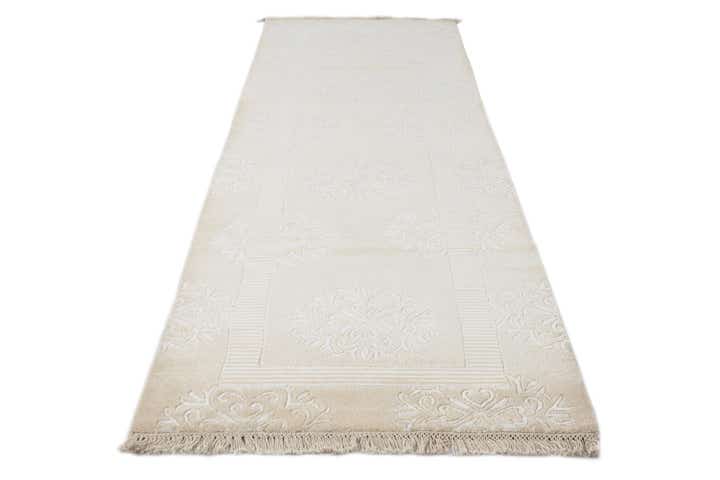 85cm x 315cm Handgeknüpft Darya Wolle Läufer Teppich