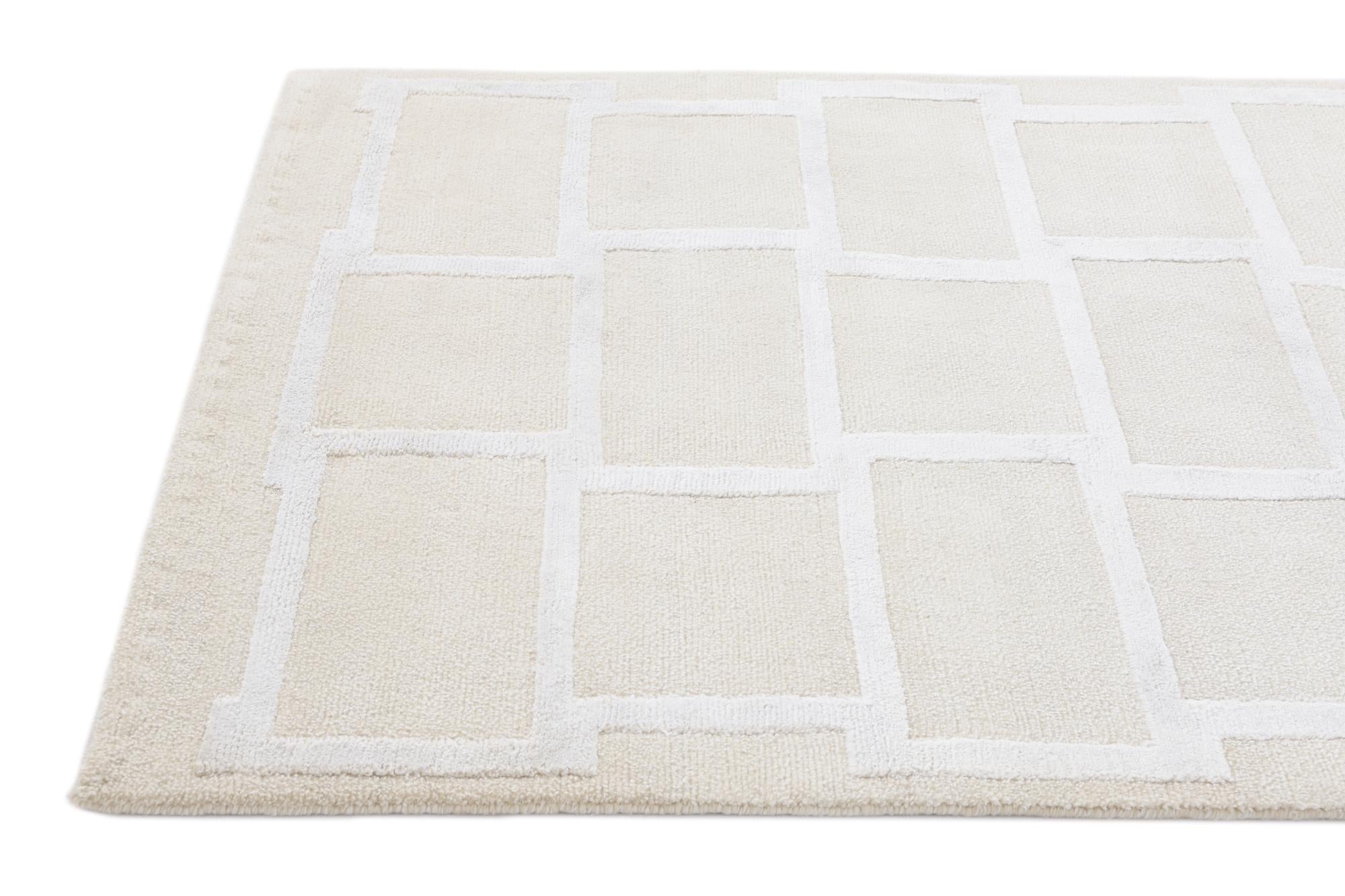 2' 9 x 9' 11 Hand Knotted Darya Wool Runner Rug