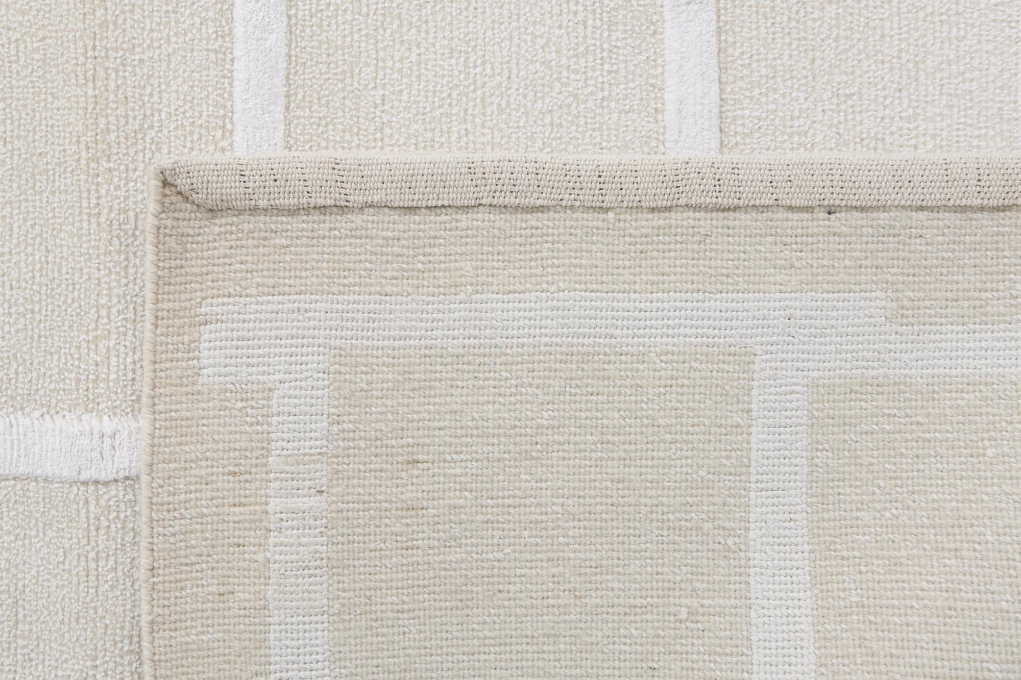 2' 9 x 9' 11 Hand Knotted Darya Wool Runner Rug