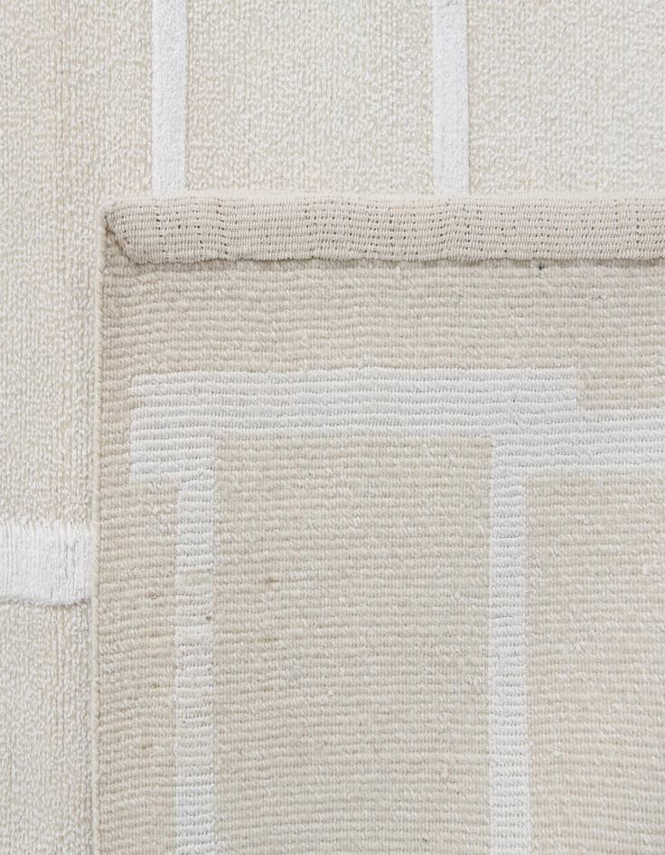 Detail image of 2' 9 x 9' 11  Hand Knotted Darya Wool Runner Rug