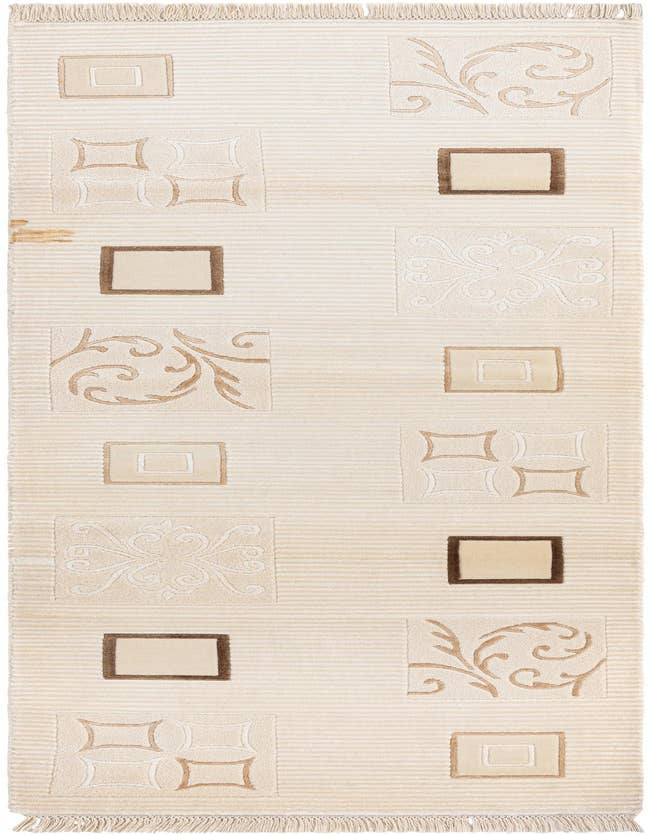 Detail image of 2' 9 x 8' 6 Hand Knotted Darya Wool Runner Rug