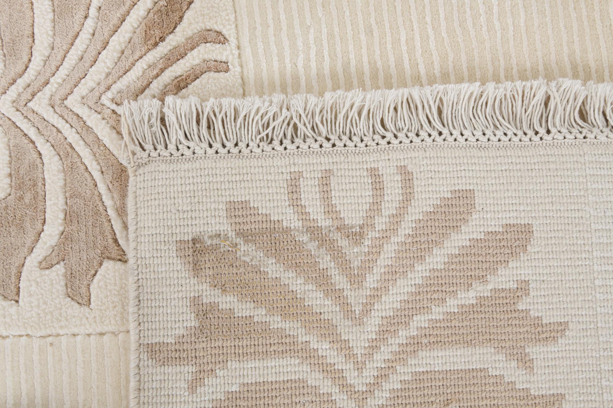 3' 3 x 13' 4 Hand Knotted Darya Wool Runner Rug