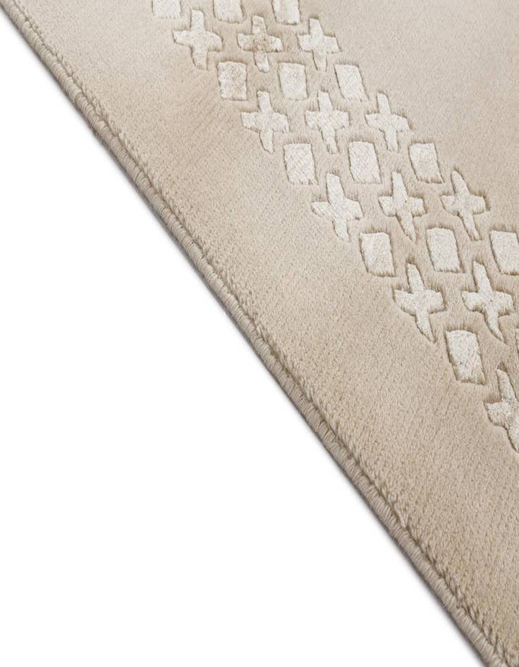 Detail image of 2' 8 x 13' Hand Knotted Darya Wool Runner Rug