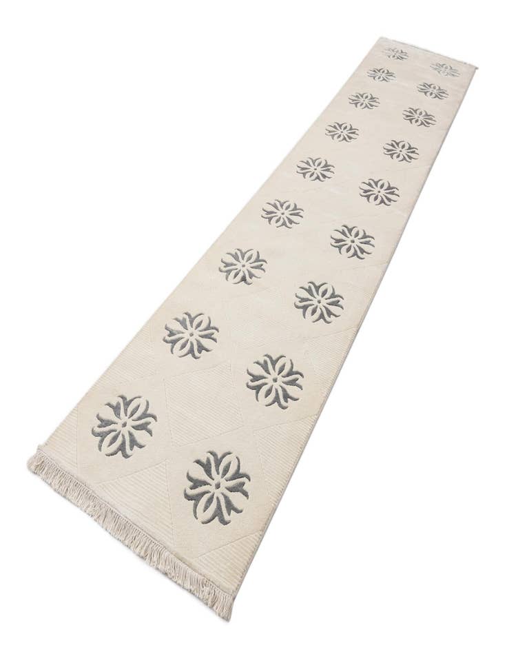 Detail image of 2' 7 x 13' 1  Hand Knotted Darya Wool Runner Rug