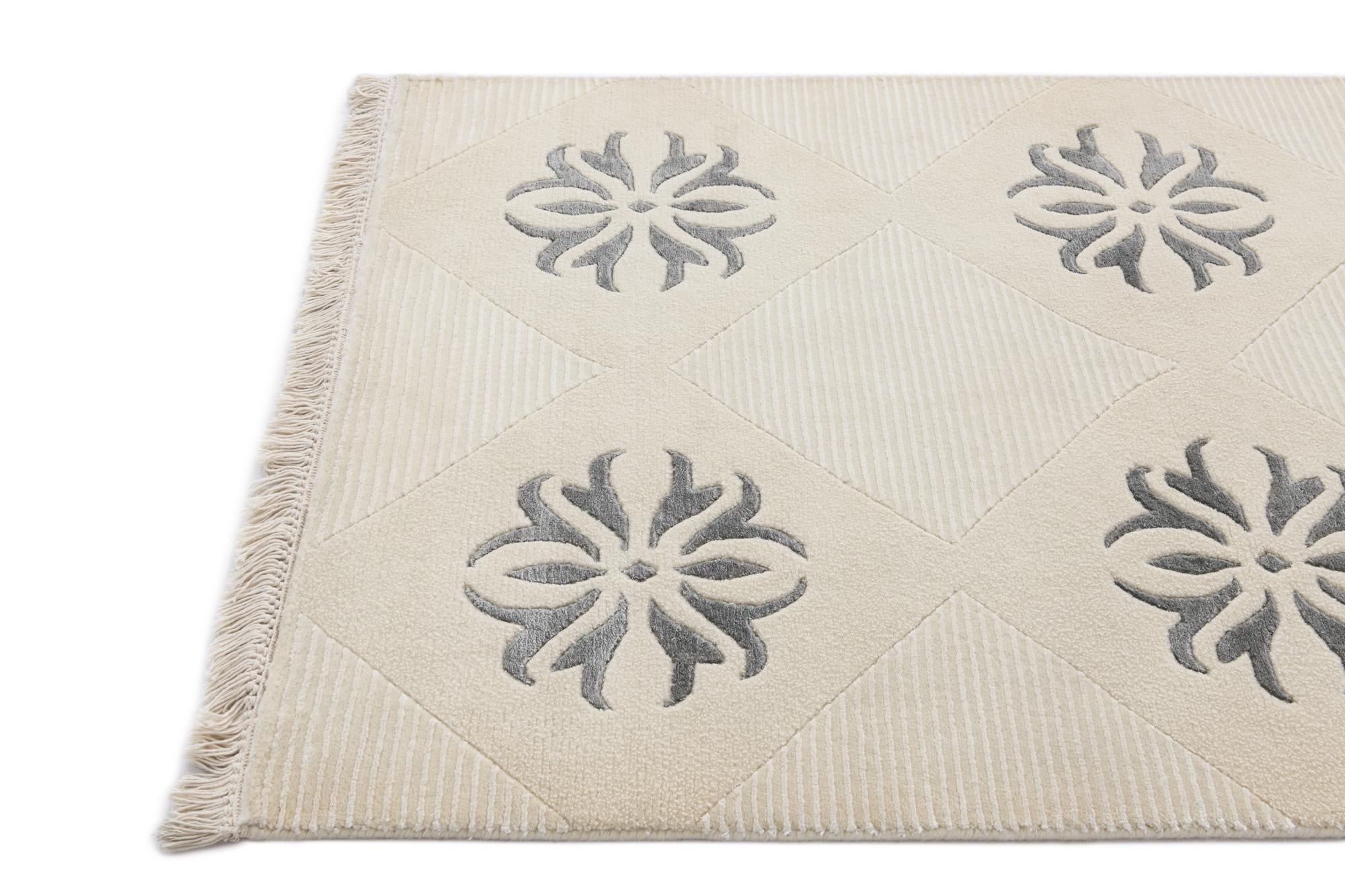 2' 7 x 13' 1 Hand Knotted Darya Wool Runner Rug