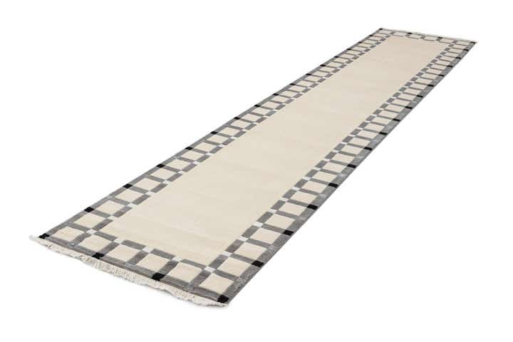 2' 7 x 12' 11 Hand Knotted Darya Wool Runner Rug