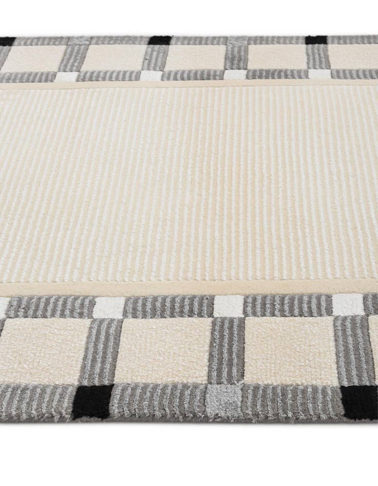 Detail image of 2' 7 x 12' 11  Hand Knotted Darya Wool Runner Rug