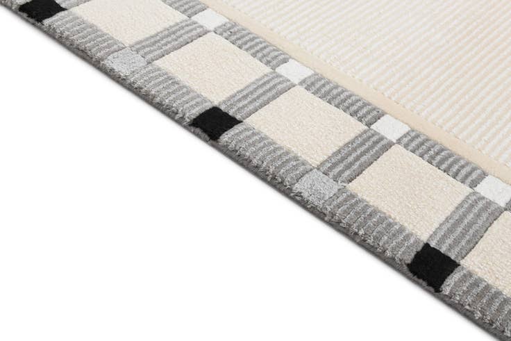 Detail image of 2' 7 x 12' 11 Hand Knotted Darya Wool Runner Rug