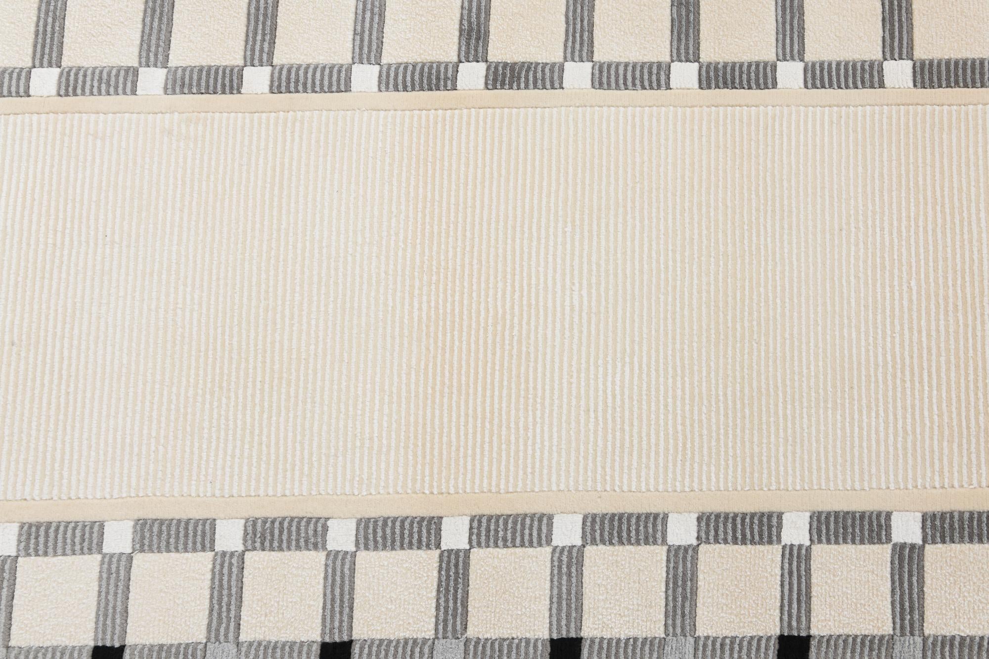 2' 7 x 12' 11 Hand Knotted Darya Wool Runner Rug