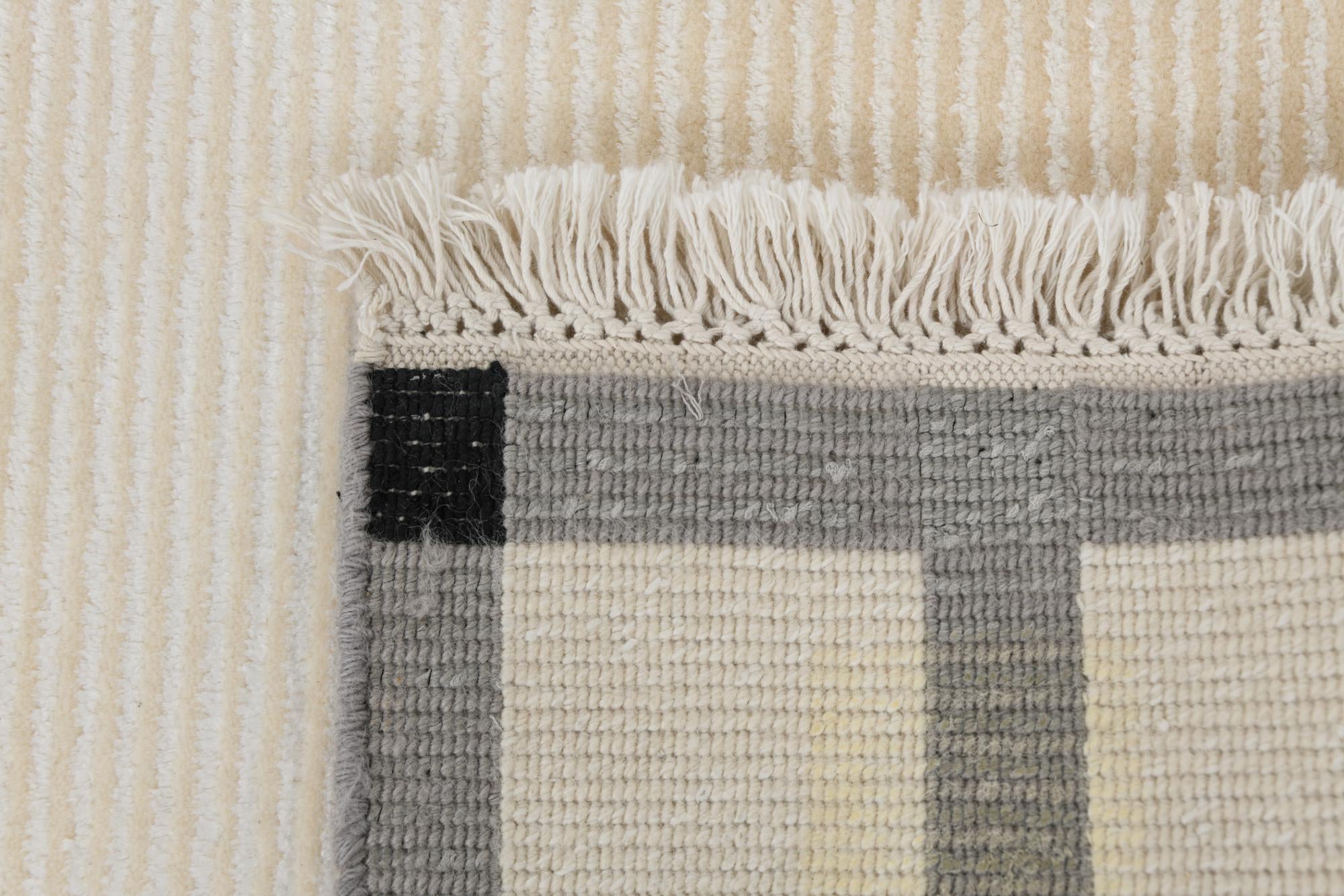 2' 7 x 12' 11 Hand Knotted Darya Wool Runner Rug