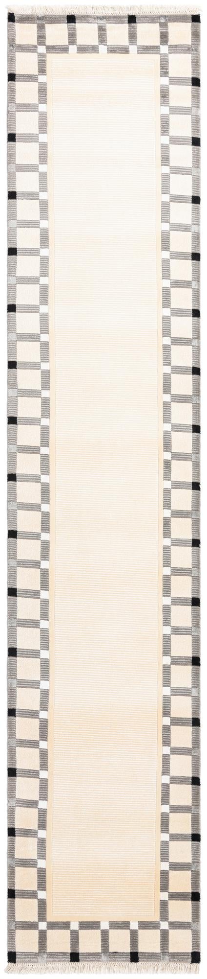 2' 7 x 12' 11 Hand Knotted Darya Wool Runner Rug