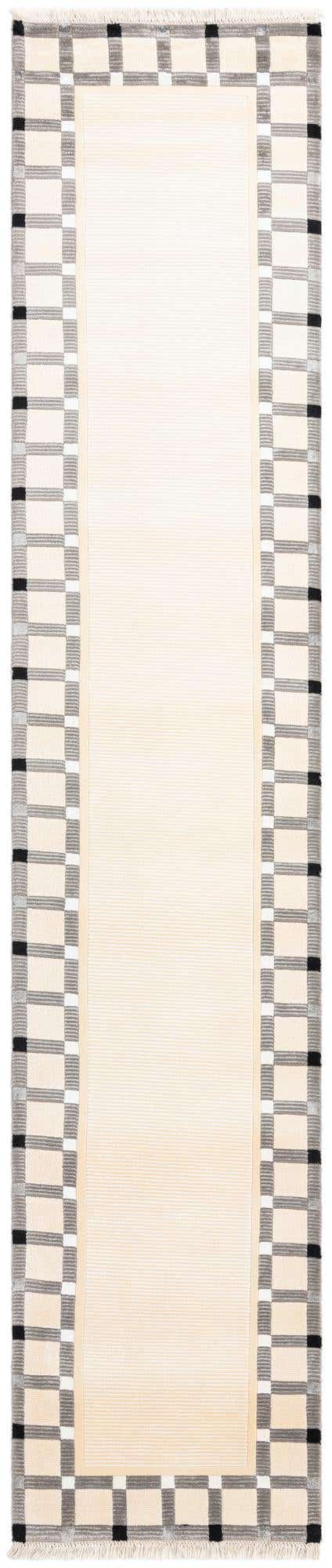 2' 7 x 12' 11 Hand Knotted Darya Wool Runner Rug