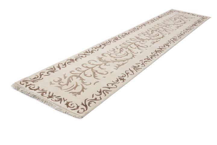2' 7 x 13' 2 Hand Knotted Darya Wool Runner Rug
