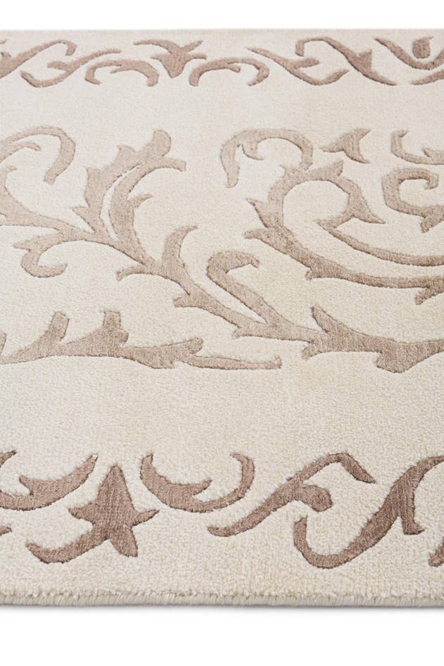Detail image of 2' 7 x 13' 2 Hand Knotted Darya Wool Runner Rug