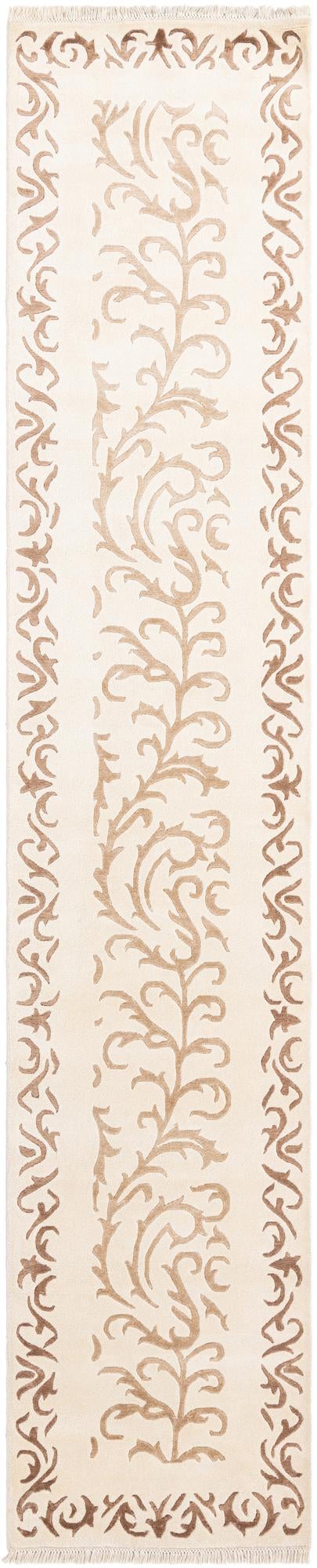 2' 7 x 13' 2 Hand Knotted Darya Wool Runner Rug
