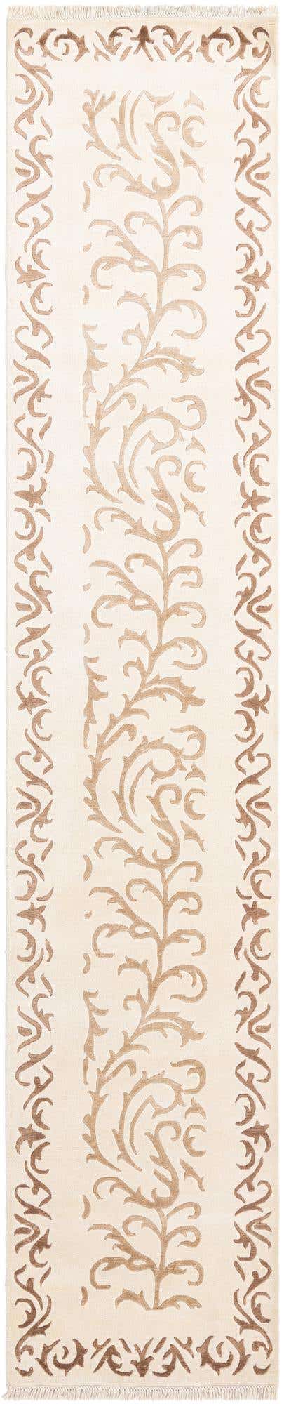 2' 7 x 13' 2 Hand Knotted Darya Wool Runner Rug