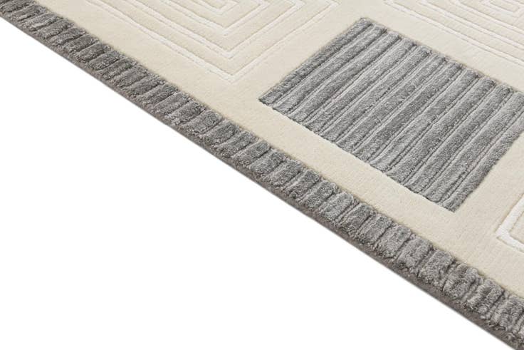 Detail image of 2' 8 x 13' 1 Hand Knotted Darya Wool Runner Rug