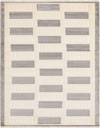 Detail image of 2' 8 x 13' 1 Hand Knotted Darya Wool Runner Rug