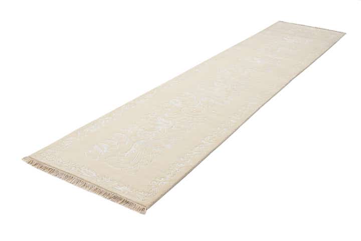 2' 8 x 13' Hand Knotted Darya Wool Runner Rug