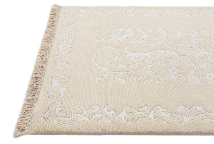 Detail image of 2' 8 x 13' Hand Knotted Darya Wool Runner Rug