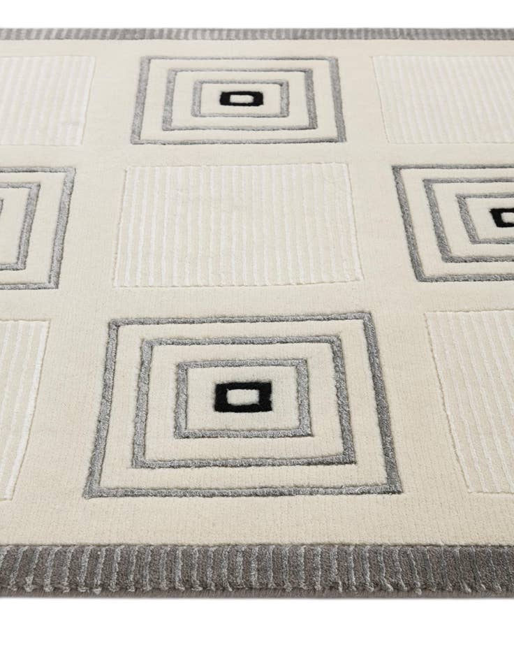 Detail image of 2' 7 x 13' Hand Knotted Darya Wool Runner Rug