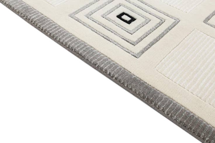 Detail image of 2' 7 x 13' Hand Knotted Darya Wool Runner Rug