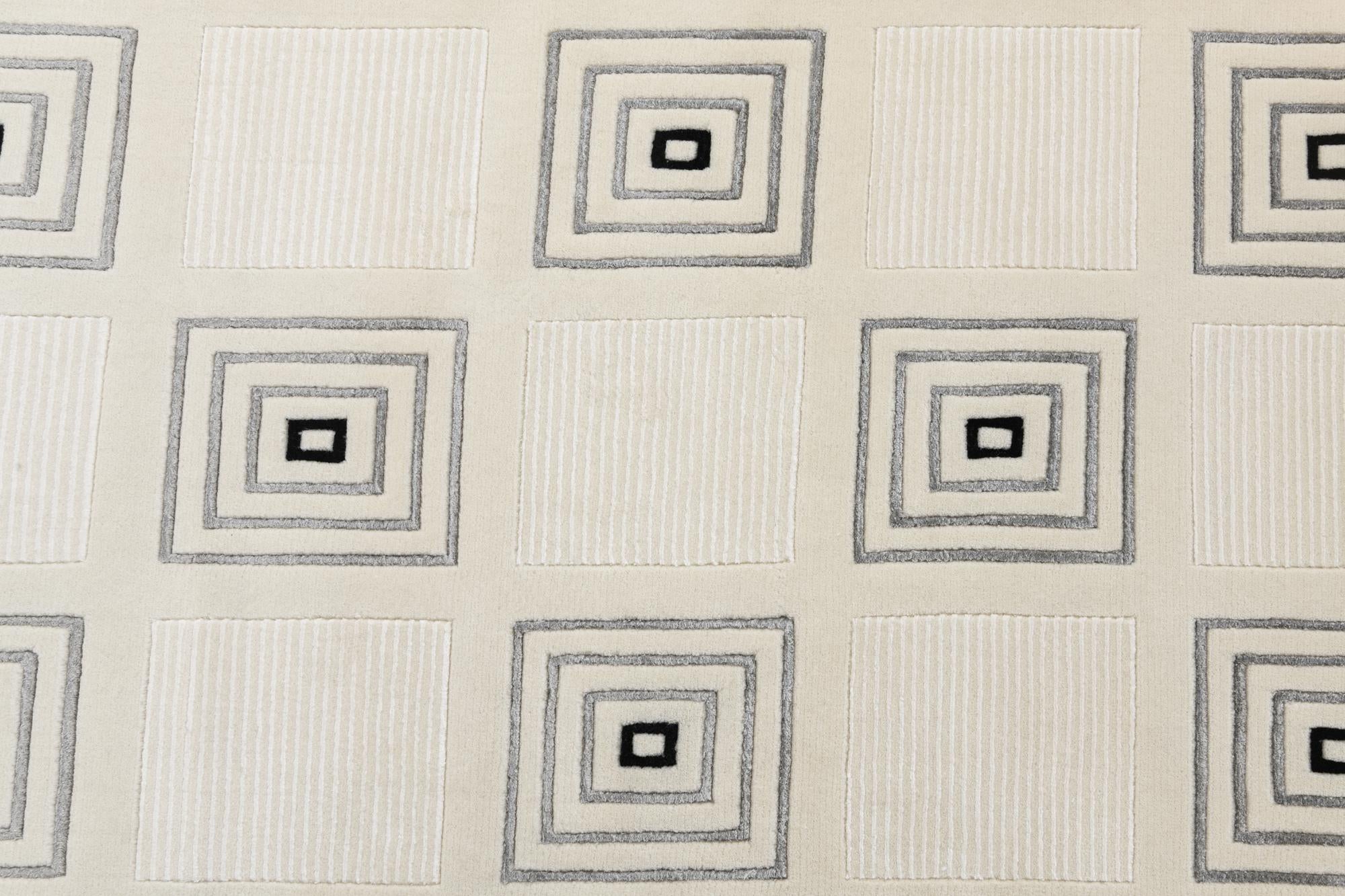 2' 7 x 13' Hand Knotted Darya Wool Runner Rug