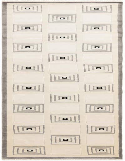 Detail image of 2' 7 x 13' Hand Knotted Darya Wool Runner Rug