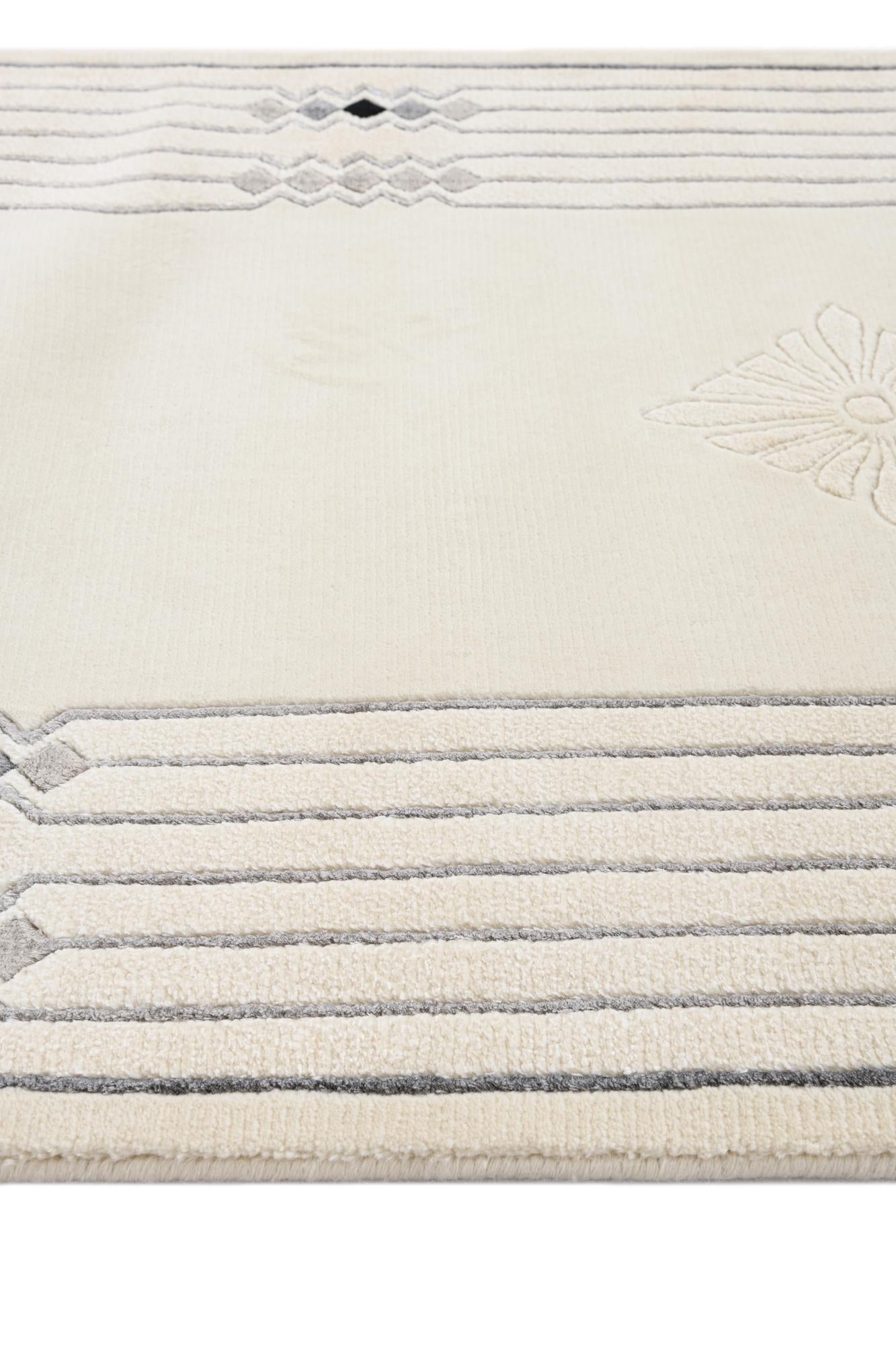 2' 8 x 12' 10 Hand Knotted Darya Wool Runner Rug