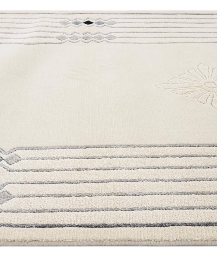 Detail image of 2' 8 x 12' 10  Hand Knotted Darya Wool Runner Rug