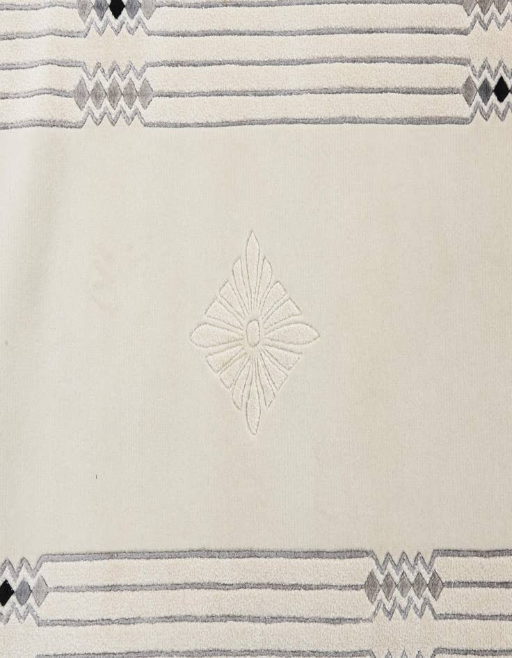 Detail image of 2' 8 x 12' 10  Hand Knotted Darya Wool Runner Rug