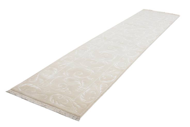 Detail image of 2' 8 x 13' 1 Hand Knotted Darya Wool Runner Rug